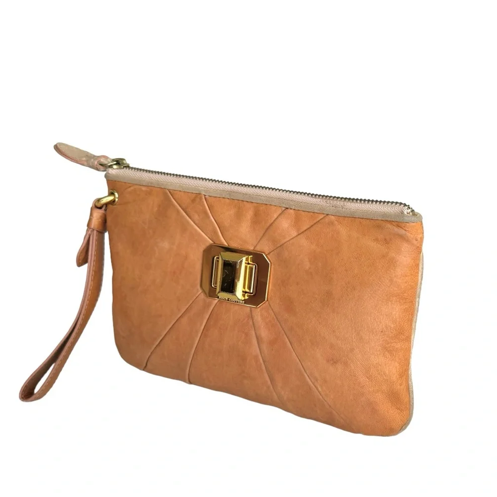 Juicy Couture Wristlet Clutch Leather